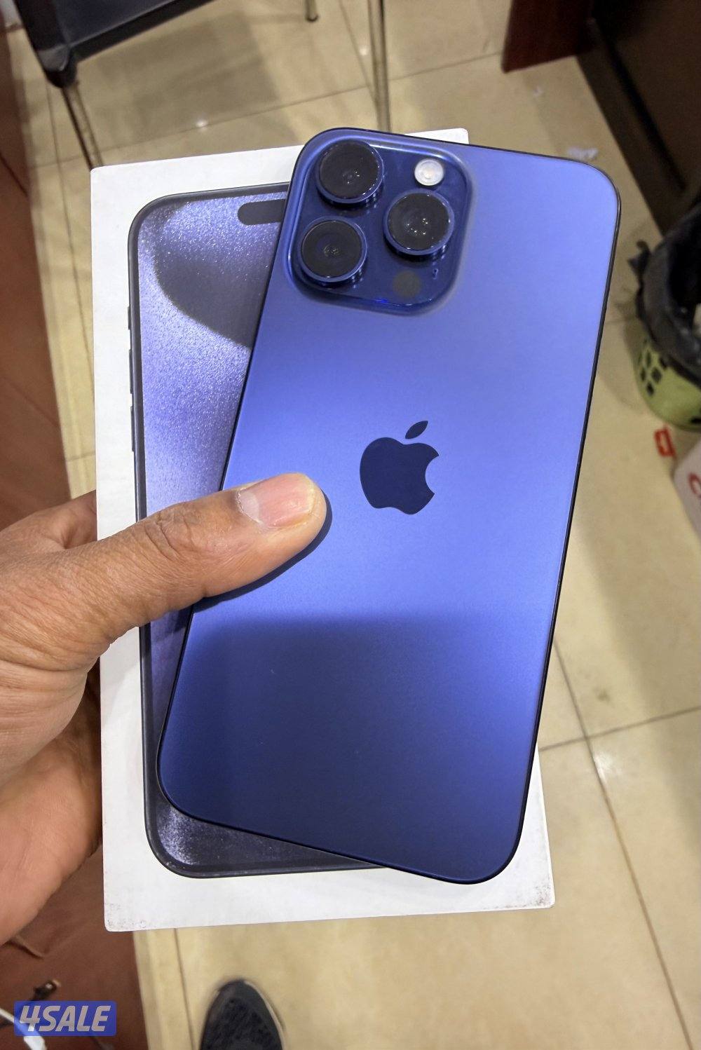 iPhone 15 pro max 1terabyte use 100% battery1