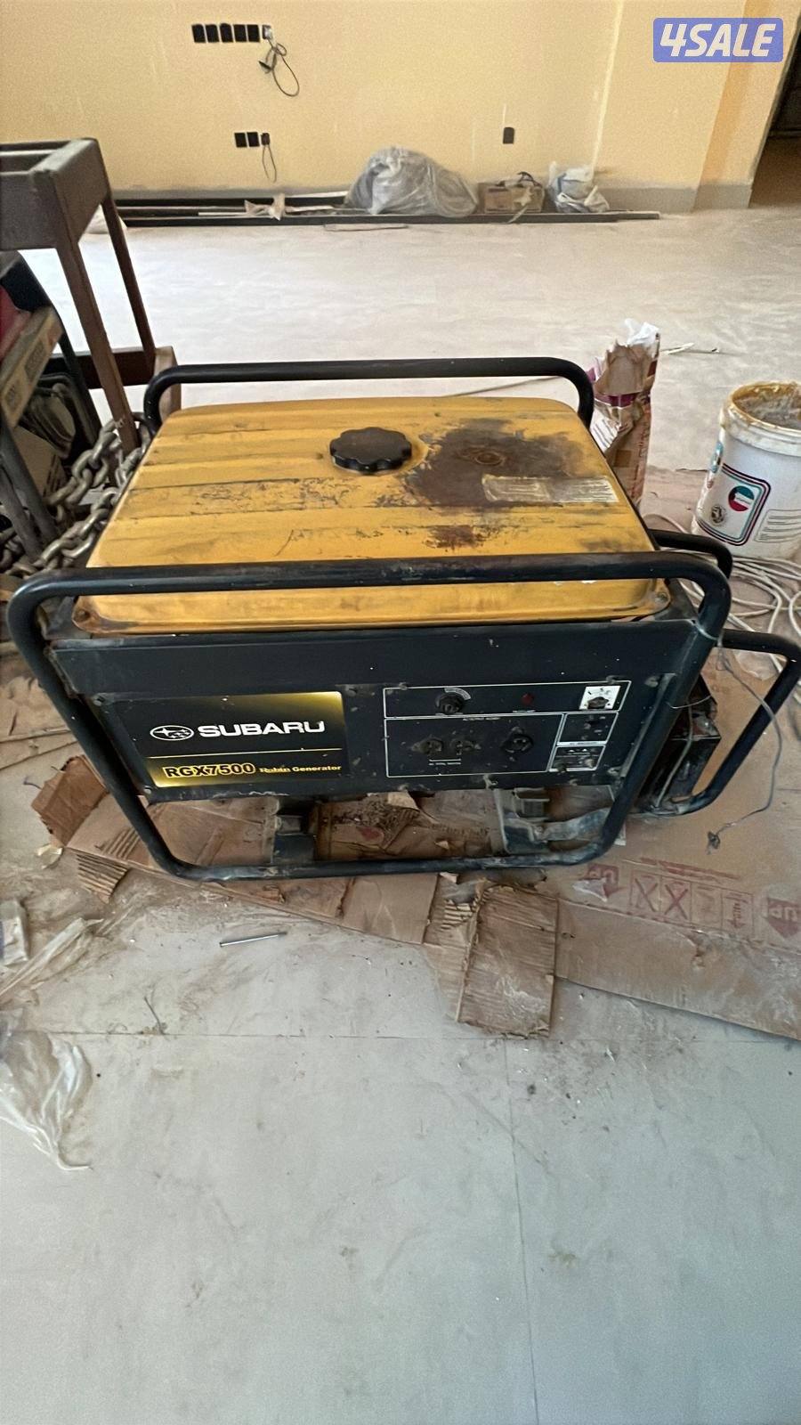 للبيع مكينه سوبارو (روبن) 7500 واط بحاله جيده السعر 160 دينار0