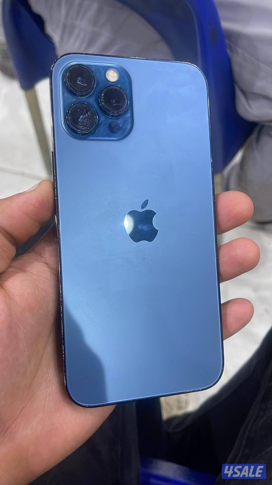 ايفون 12 برو ماكس بطارية 79% معفي جمارك مصرية0