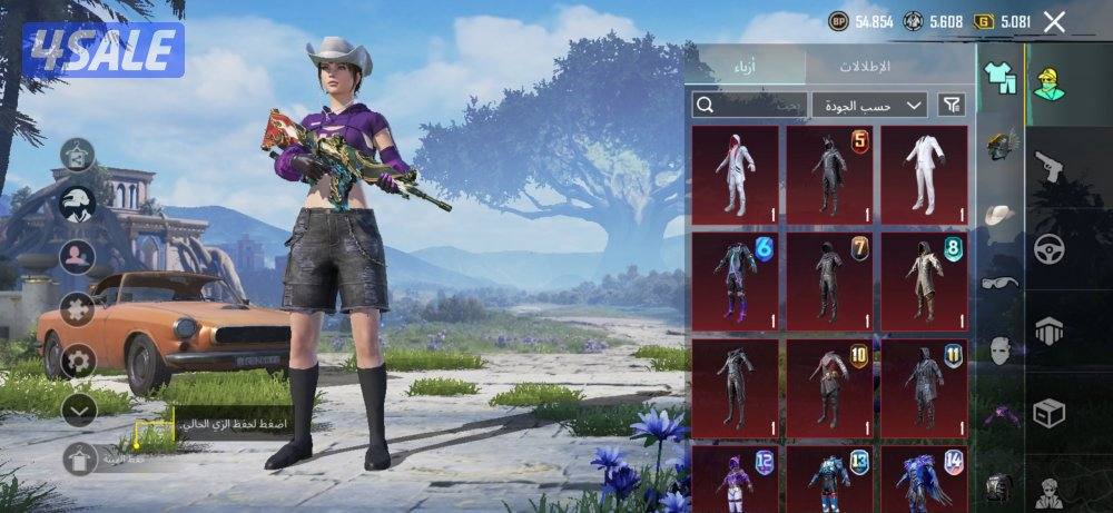 حساب ببجي لفل 88 فيه امفور النمر🔥14