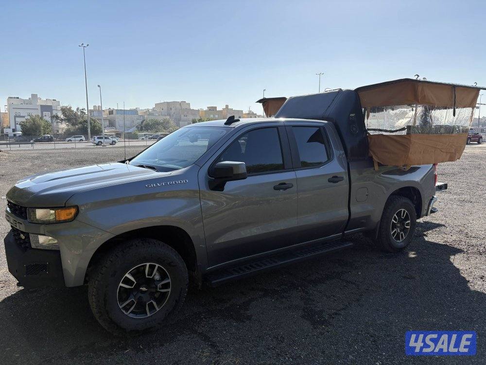 وانيت سلفرادو ٢٠٢١ عليه شد جاهز مطبخ و ادراج و مكان للنوم4