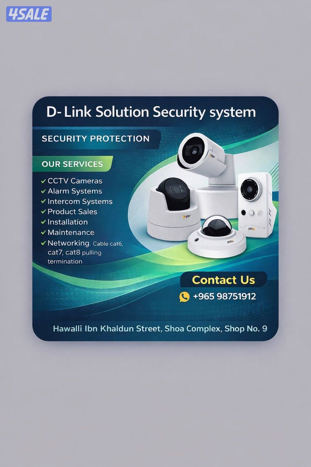 Cctv technican network acsees point and intercom seteltie work0