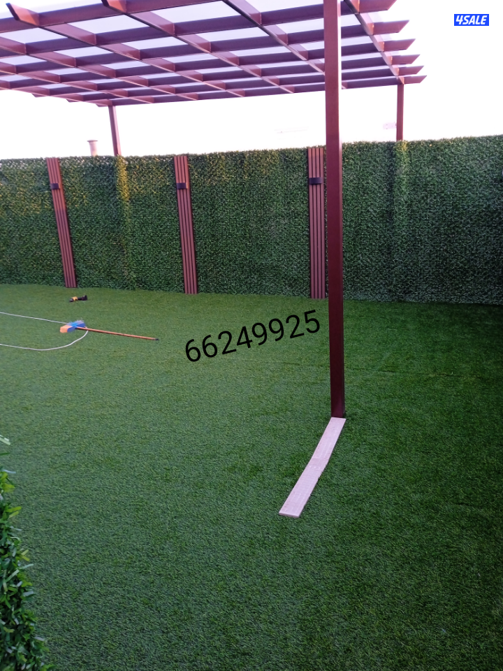 تنسيق الحدائق وتركيب السور التركى وتركيب التيل الاصطناعي7