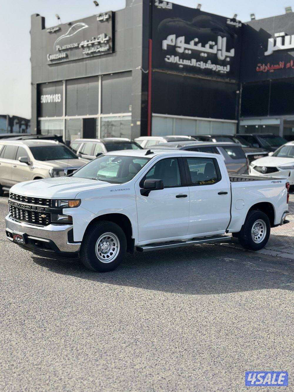 سلفرادو 2022 دبل قير ماشي 96 الف صبغ الوكاله1