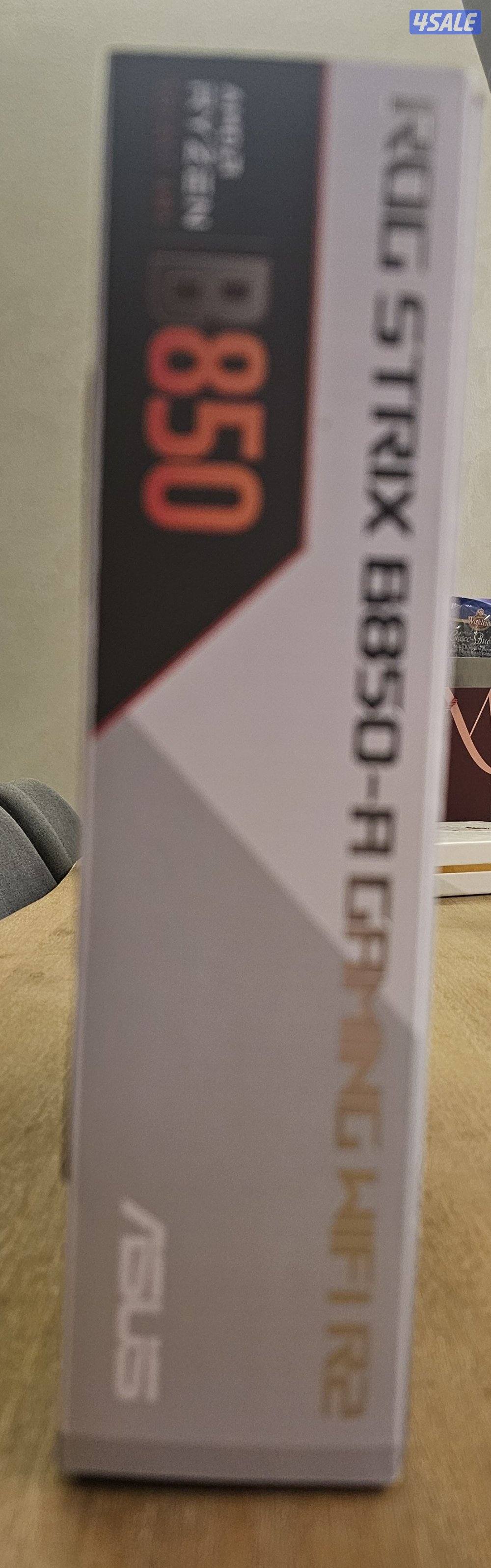 مذربورد ASUS ROG STRIX B850-A WiFi R2 جديد لمعالجات am52