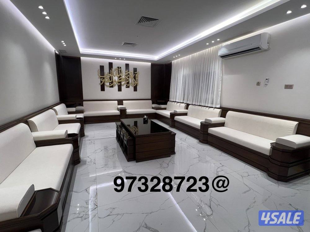 تنجيد وتفصيل كنب وديوانيات ومساند وسجاد قص وكل الستاير2