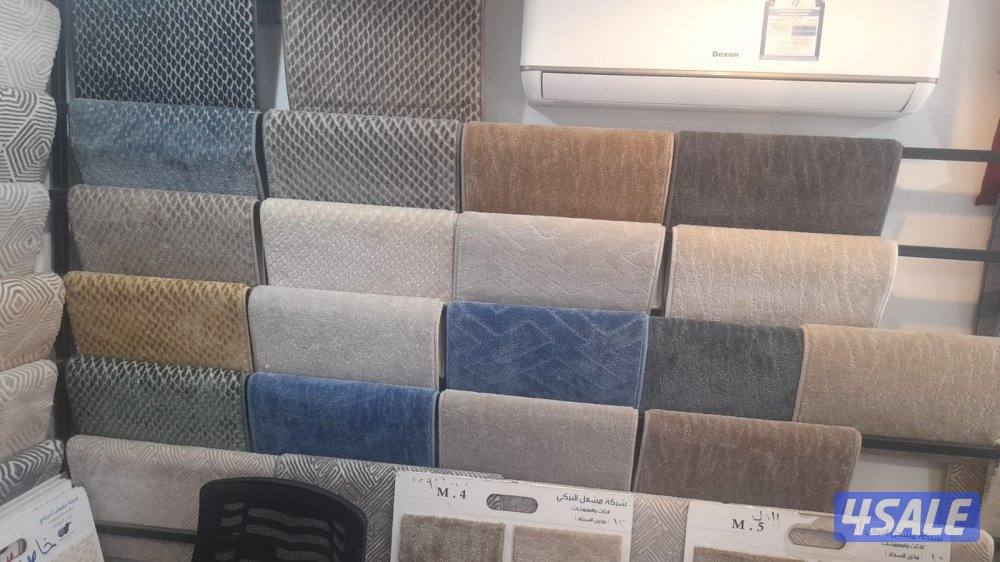 جميع انواع السجاد القص ساده مشجر تركى بسعر المصنع11