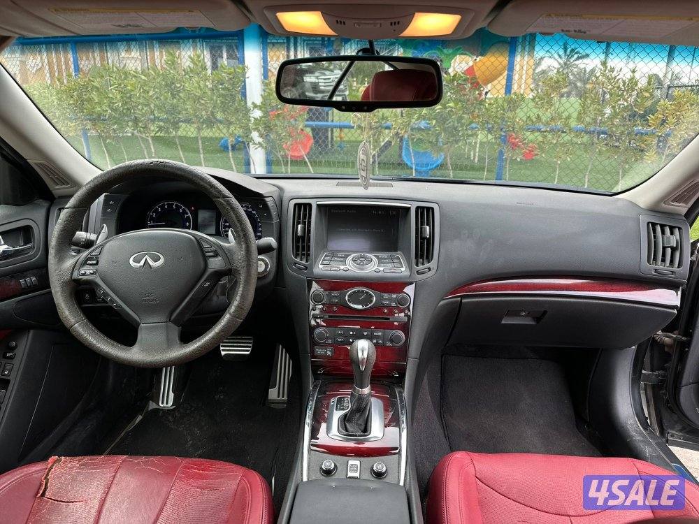 انفينيتي Q60 موديل 2016 ماشي 75 الف مالك الاول شوط الفحص13