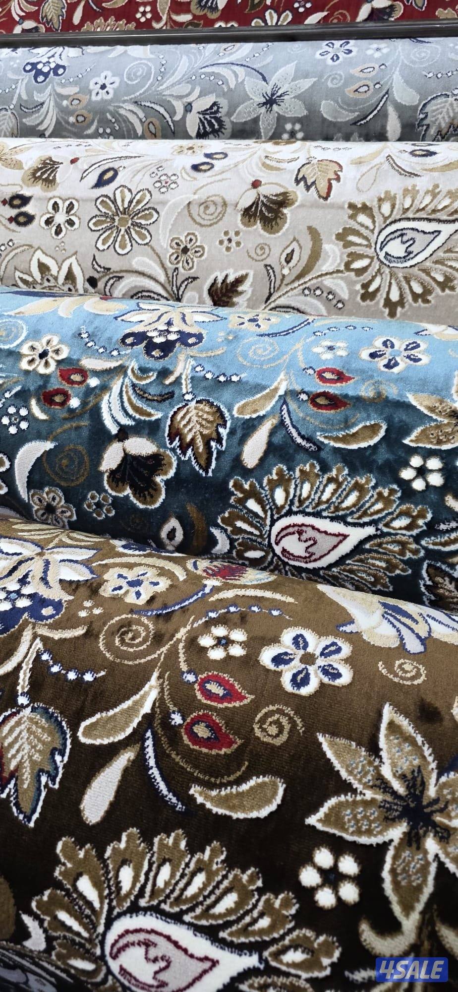 سجاد قص ساده ومشجر سميك وخفيف وصلت بارك بلجيكي ثيل صناعي انتصل نصل10