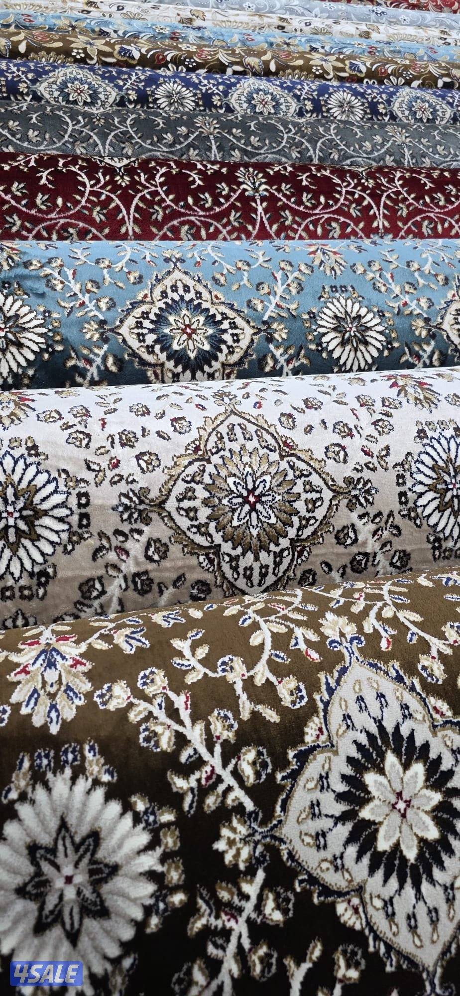 سجاد قص ساده ومشجر سميك وخفيف وصلت بارك بلجيكي ثيل صناعي انتصل نصل11