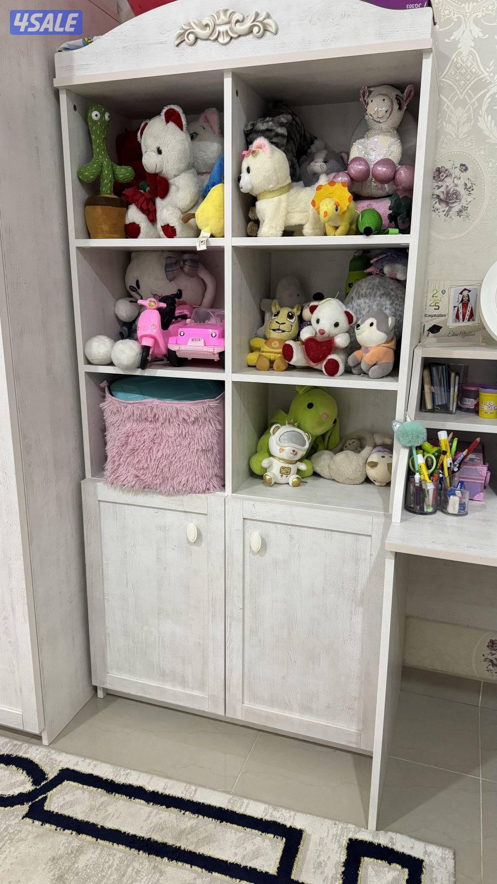 غرفة نوم أطفال "بنات" استعمال خفيف مطلوب 90دك1