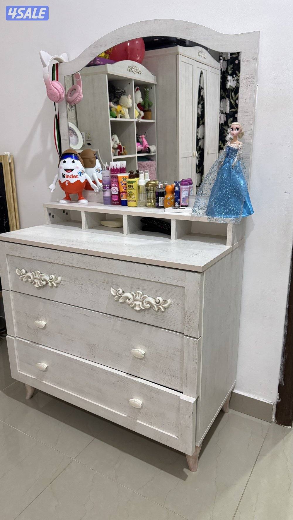 غرفة نوم أطفال "بنات" استعمال خفيف مطلوب 90دك2