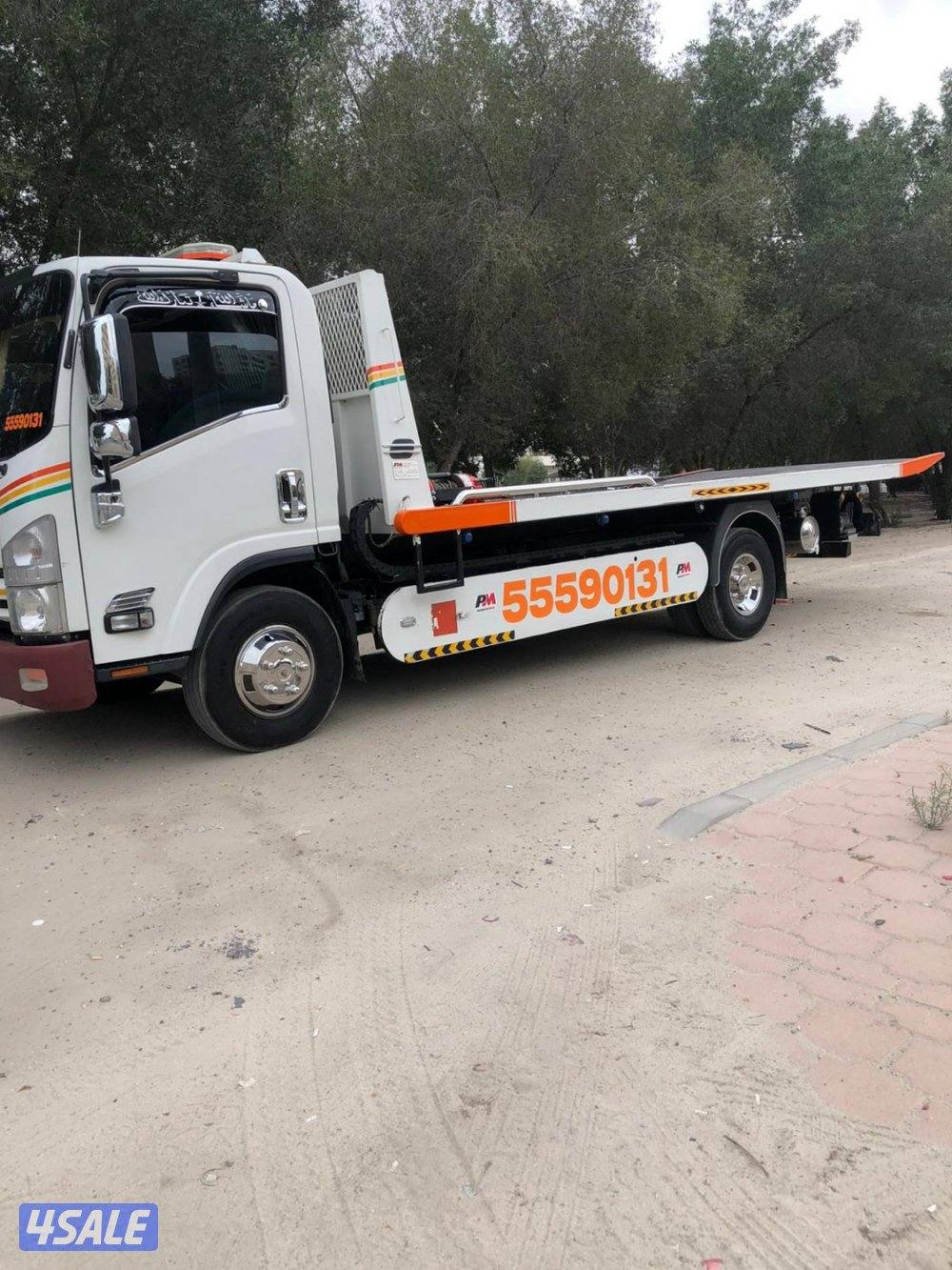 سطحه هيدروليك لنقل السيارات داخل وخارج دولة الكويت3