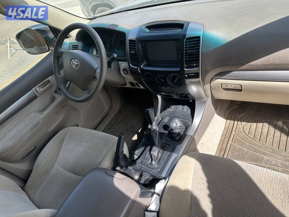 برادو ٢٠٠٨  ٤ سيلندر  ستندر كميرا خلفية  فرش قماش صبغ وكالة الممش ١٩٤5