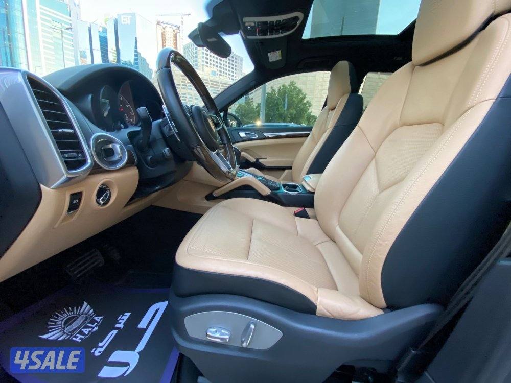 بورش كايين موديل 2016 عداد 103 الف كيلو فقط وارد بهبهاني شرط الفحص5