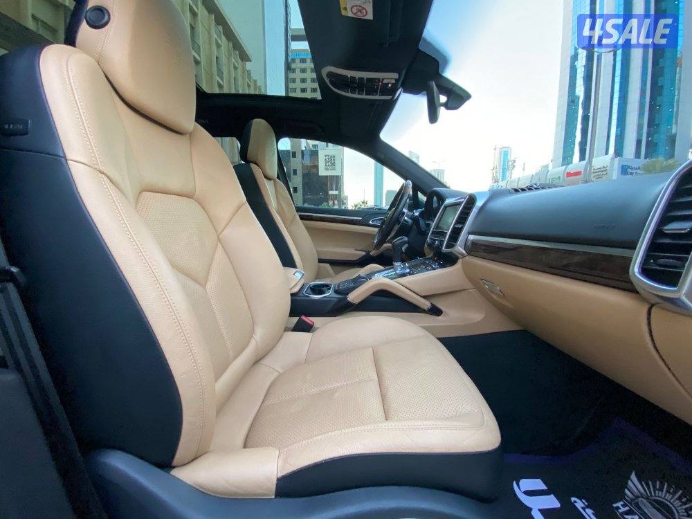 بورش كايين موديل 2016 عداد 103 الف كيلو فقط وارد بهبهاني شرط الفحص6