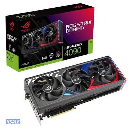 نوفر كروت 4090 على الطلب الدفع قبل الإستلام  ROG strix black/white0