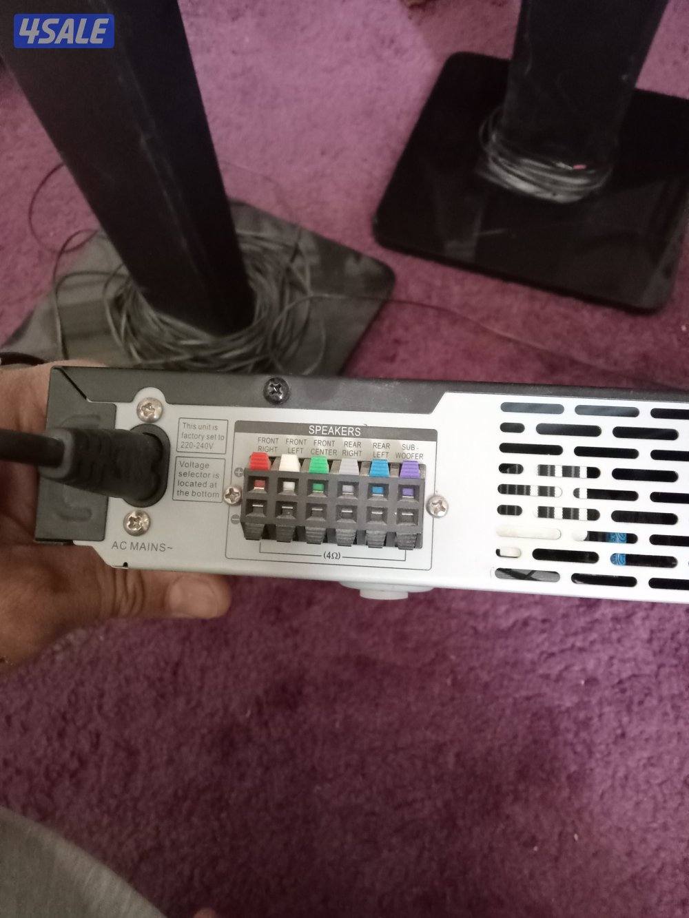 سماعات الصوت للبيع بحاله ممتازه4