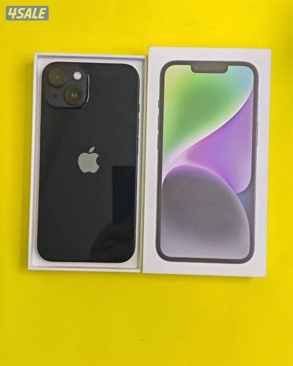 iPhone 14 256GB Black – Battery 82% ايفون 14 (شريحتين اتصال) 256 جيجا0