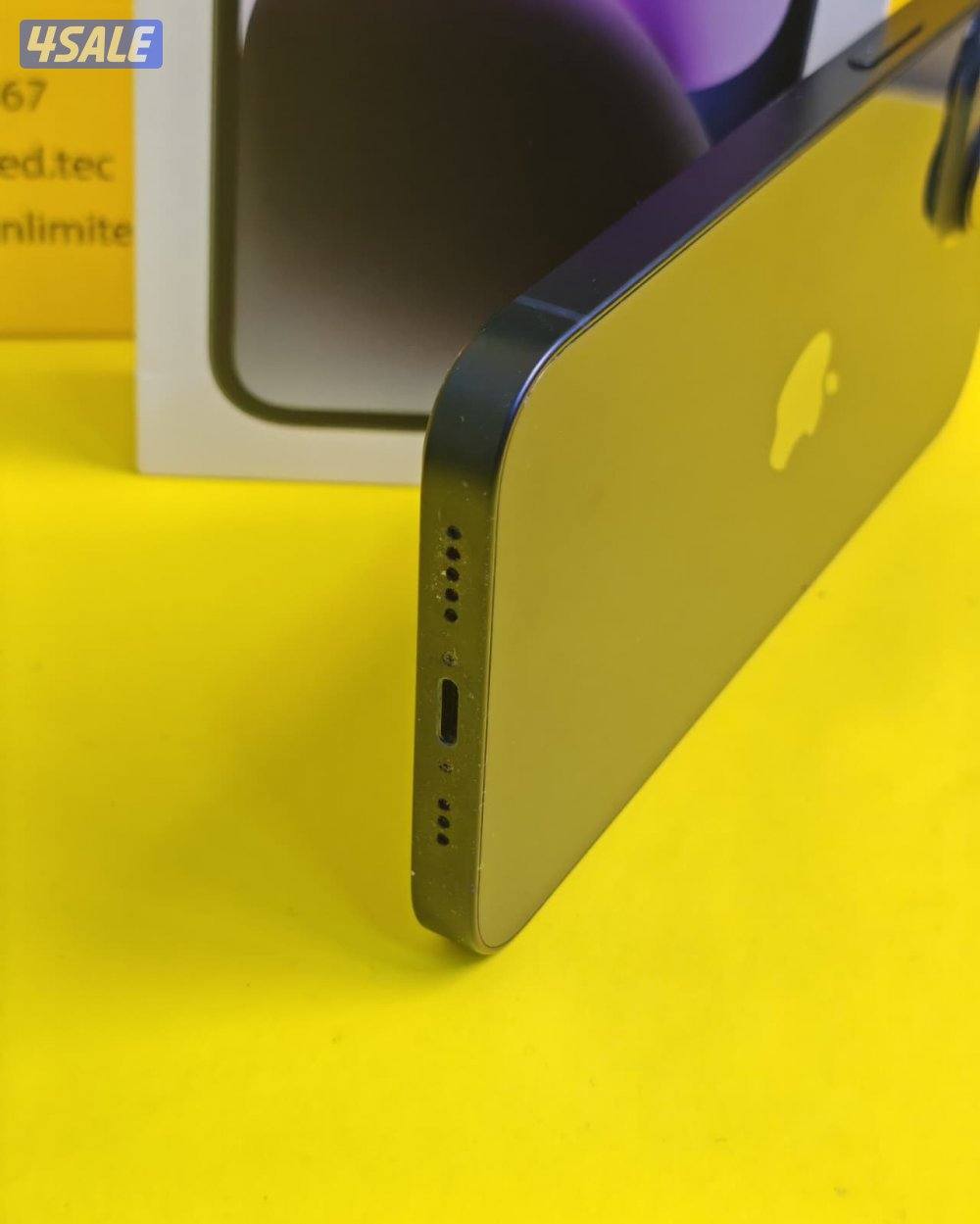 iPhone 14 256GB Black – Battery 82% ايفون 14 (شريحتين اتصال) 256 جيجا1