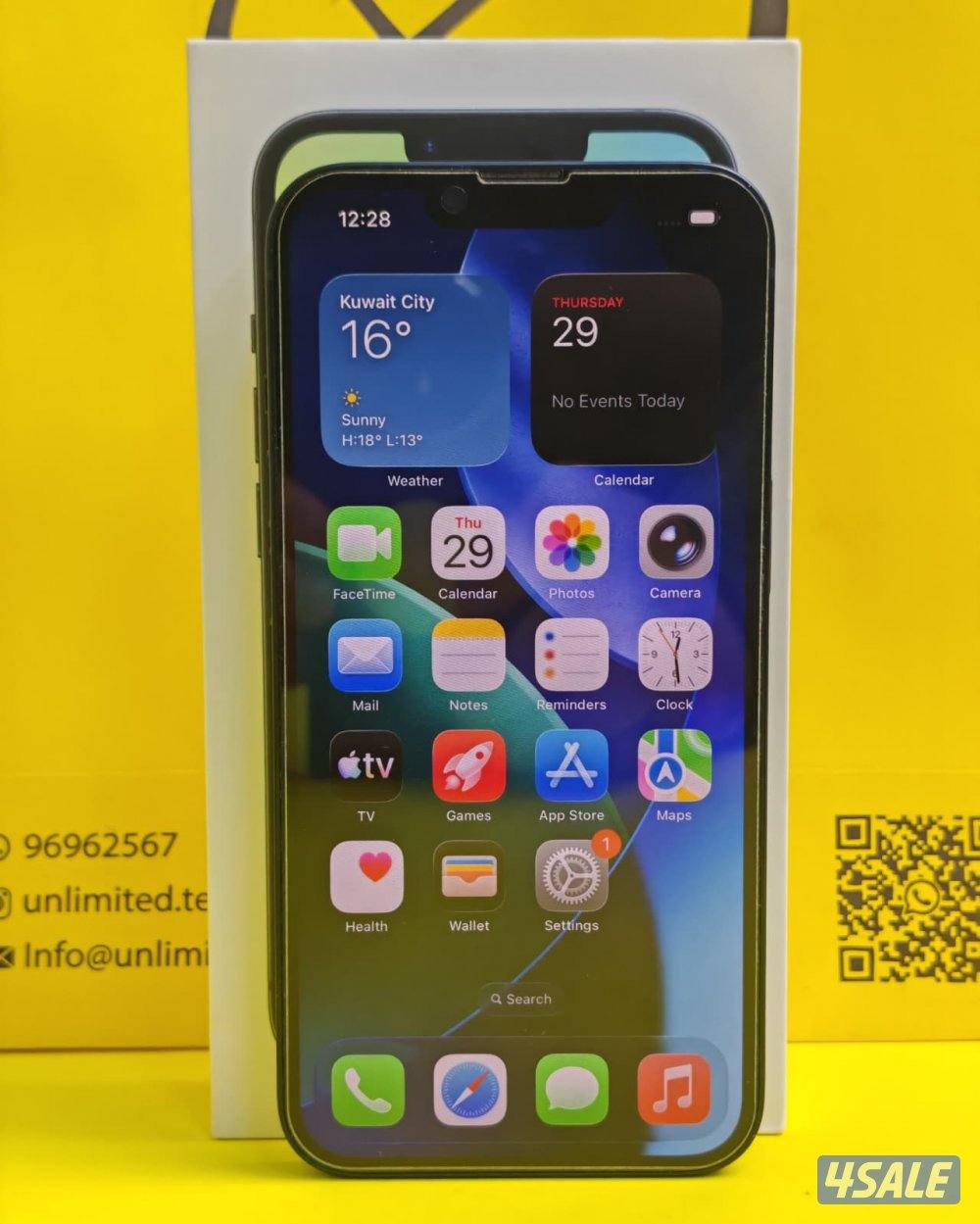 iPhone 14 256GB Black – Battery 82% ايفون 14 (شريحتين اتصال) 256 جيجا7