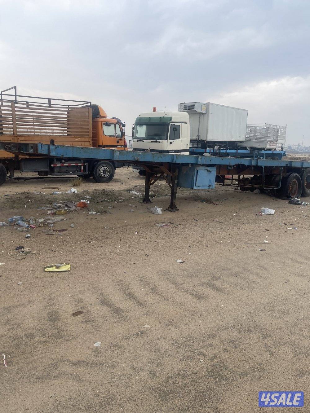 للبيع شاصي  مورسيدس ١٩٩٧ كامانز ماكينه وقير مورسيدس ٨ روس و٨ غياروسطحه2