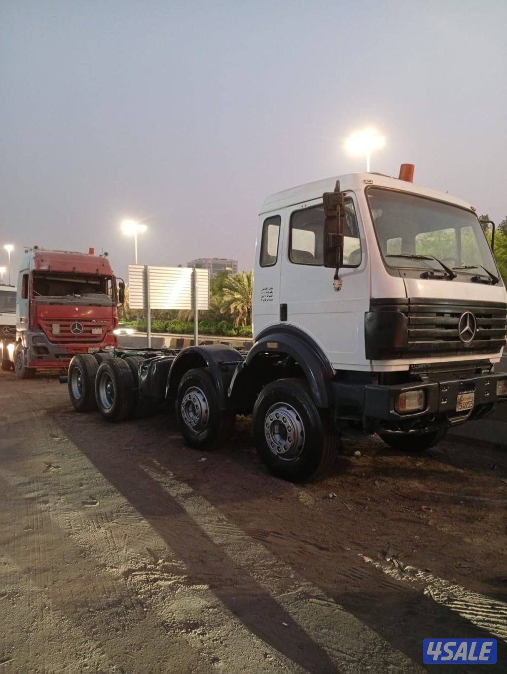 للبيع شاصي  مورسيدس ١٩٩٧ كامانز ماكينه وقير مورسيدس ٨ روس و٨ غياروسطحه10