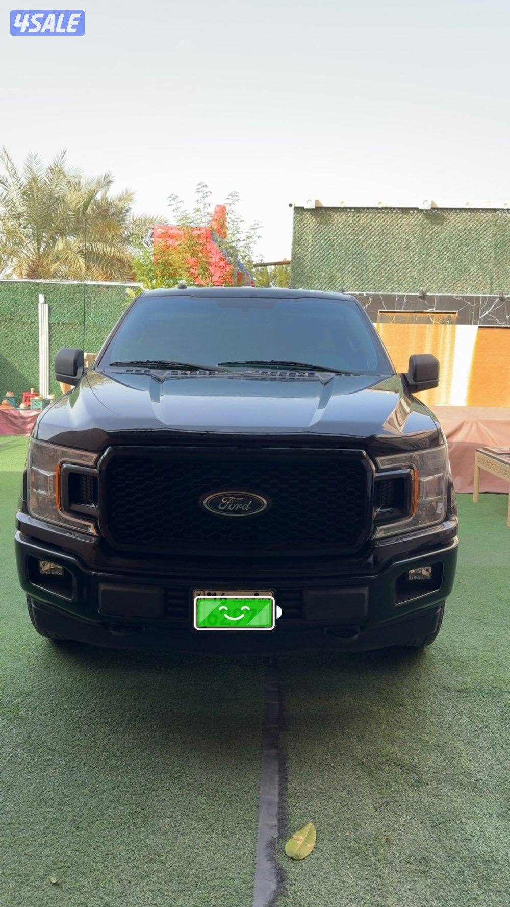فورد F150 موديل 2018 ماشي 125 الف وارد الغانم صبغ وكاله ماعدا قطعتين0