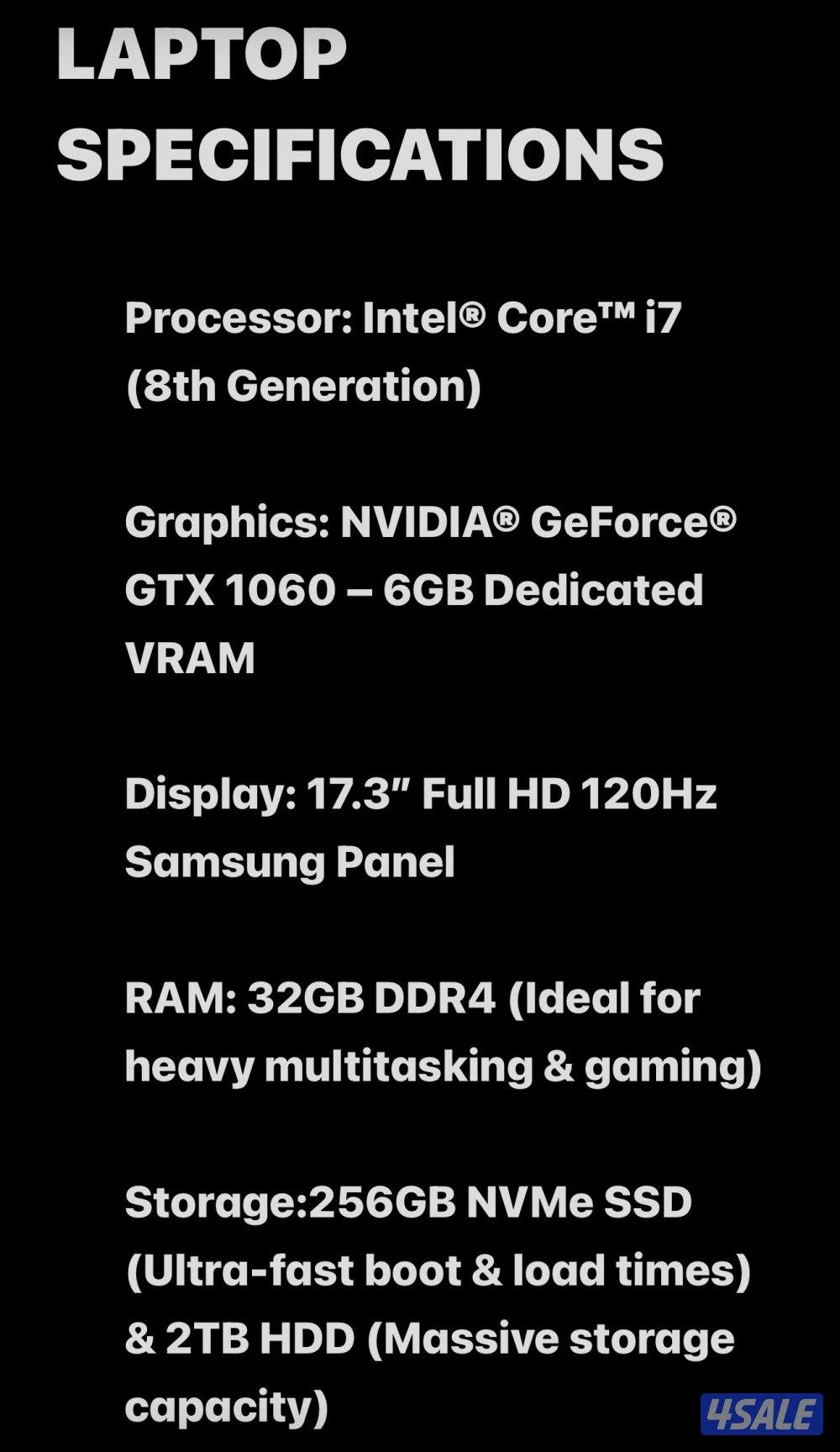 🔴 HP OMEN 17 Gaming Laptop – High-End Performance3