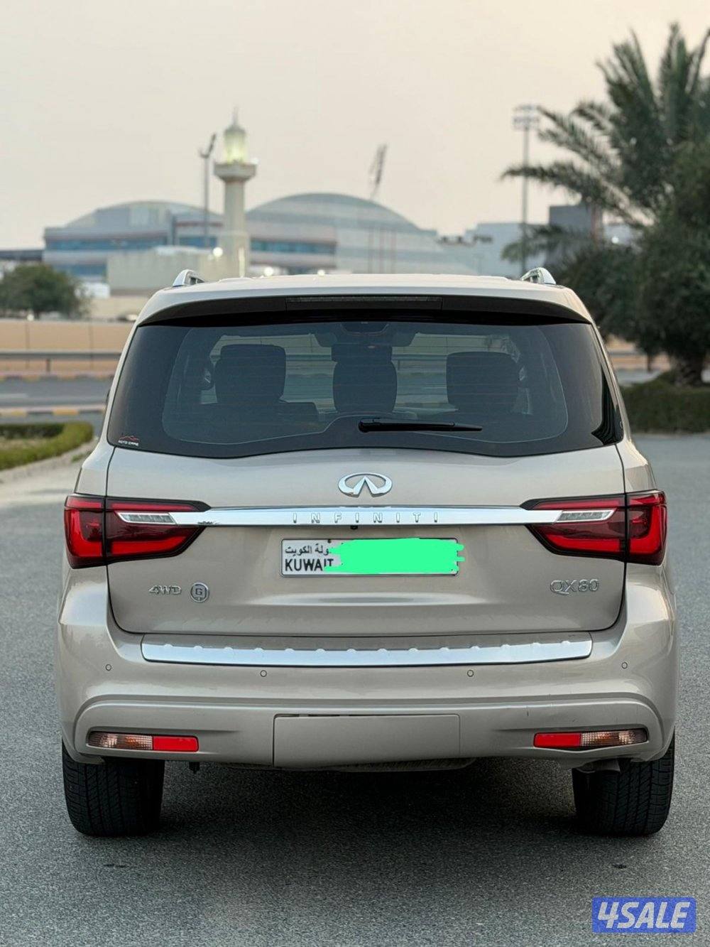 انفينيتي QX80 - 2021 صبغ الوكالة بالكامل5