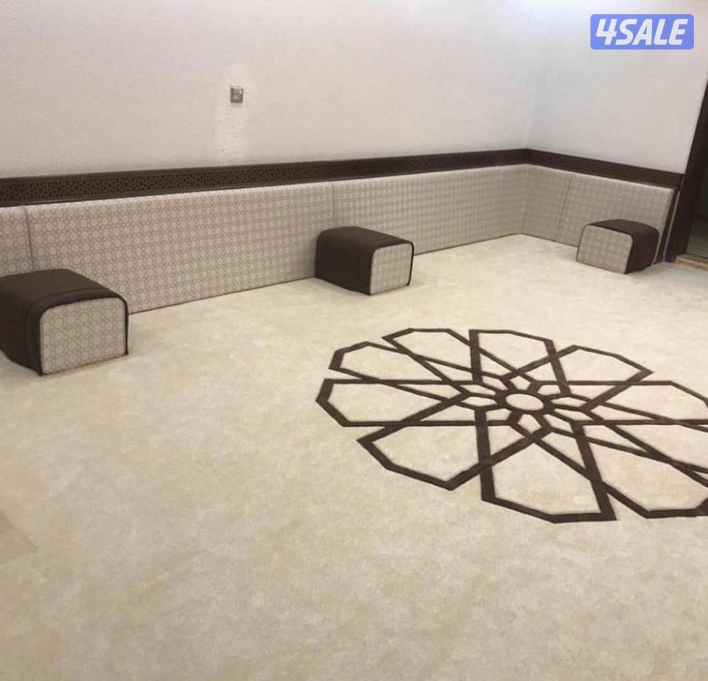 بيع وتركيب وتنجيد لجميع السجاد قص تركي وسعودي وتفصيل مساند ضهر جاهزة11