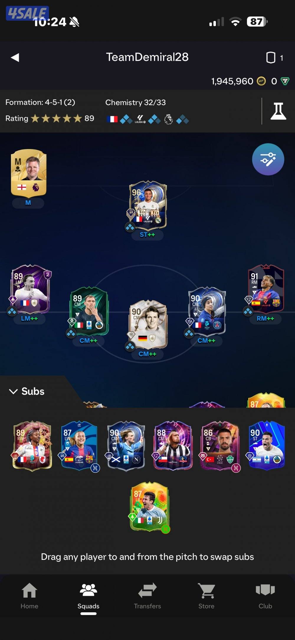 مبابي السنه و 2 مليون 🔥1