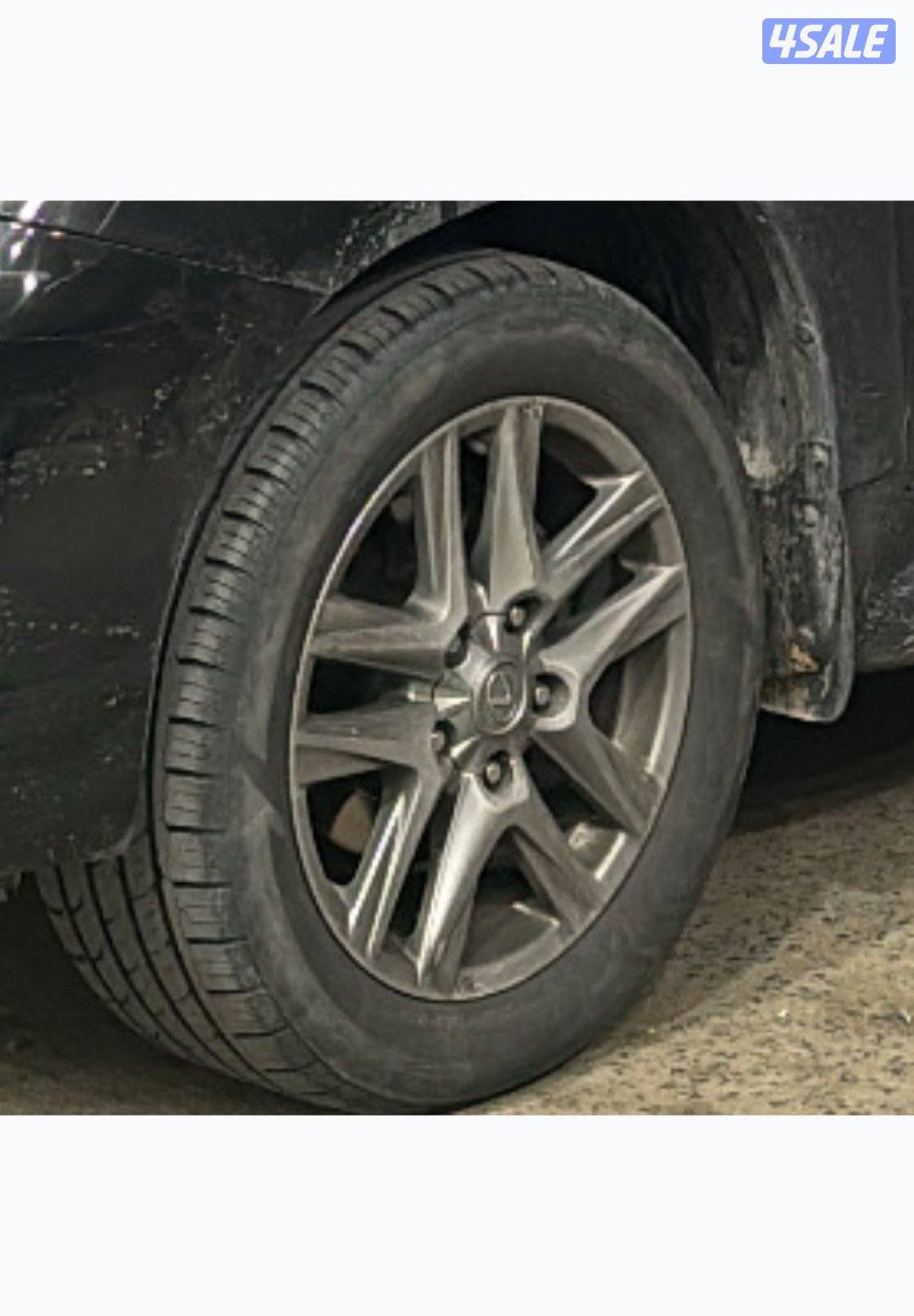 للبيع 3 رنقات لكزس سبورت على السوم2