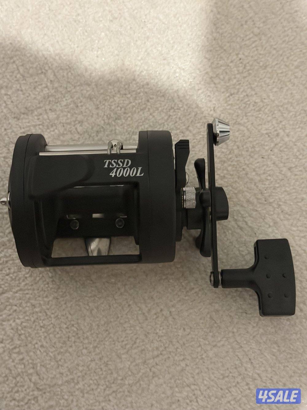 سنارة ومكينة trolling وخيط 32 kg2