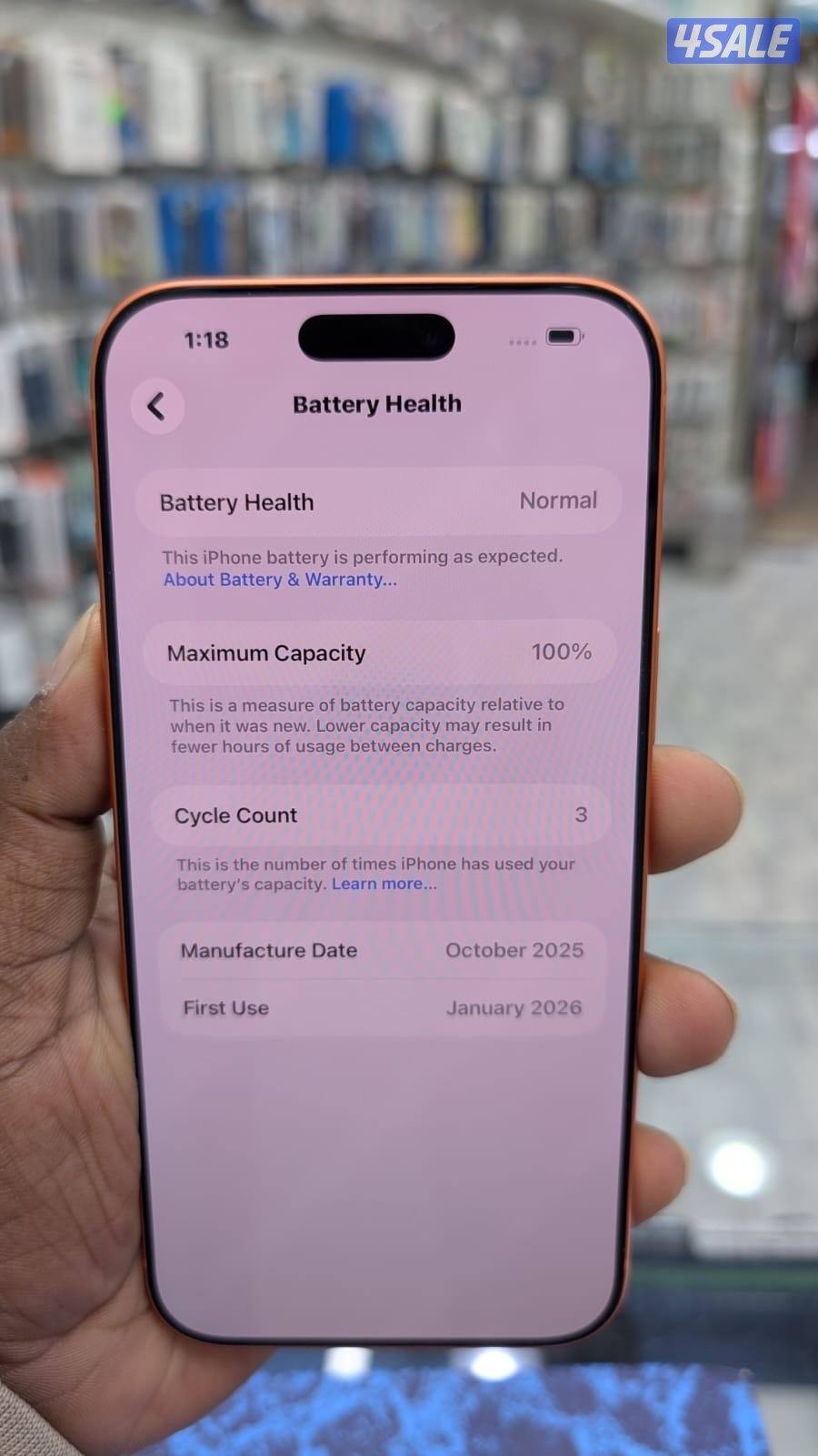 Iphone 17 pro max 2TB4