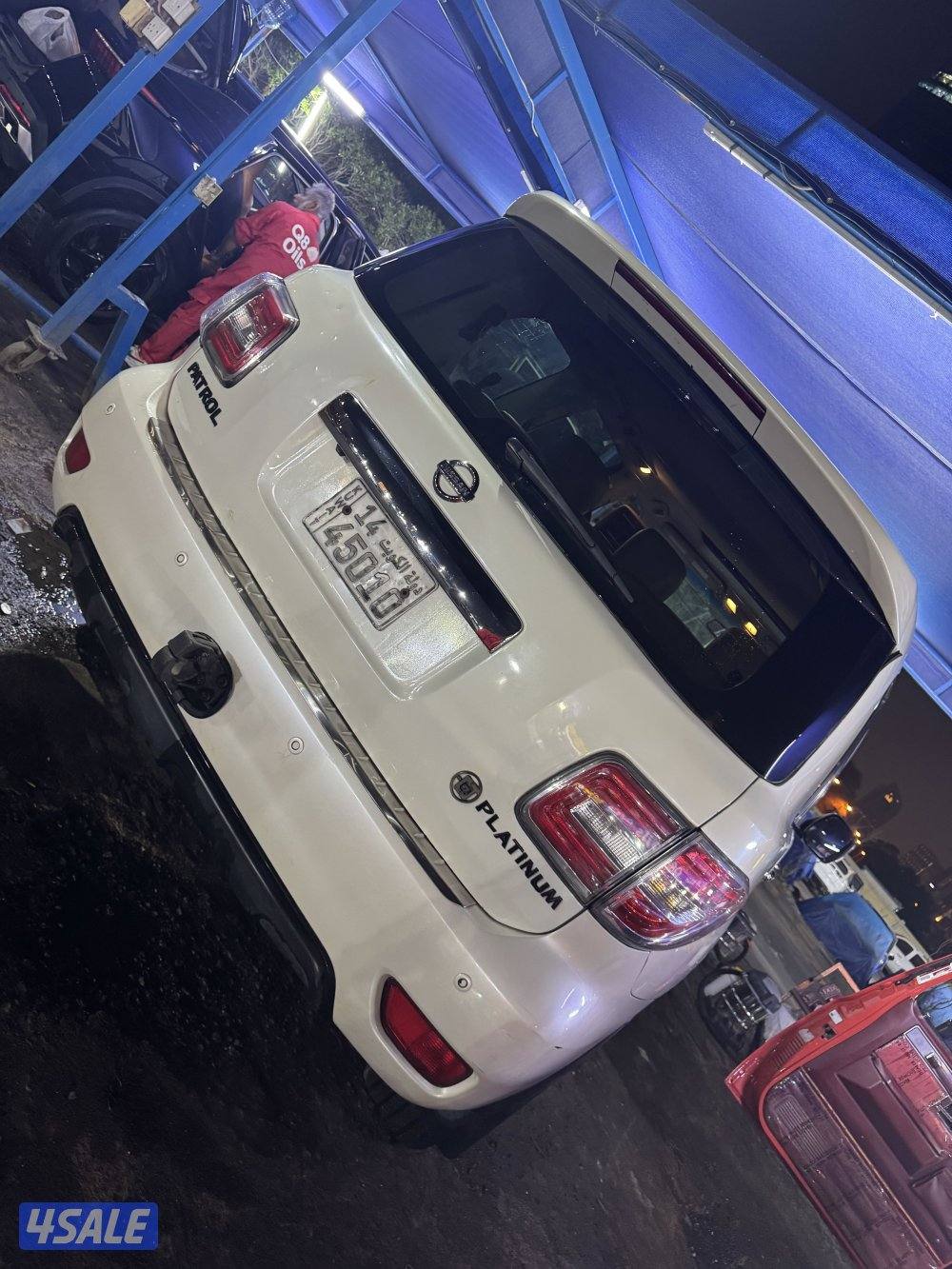 باترول بلاتينيوم 2016/ شرط الفحص قير ومكينة / الفحص موجود0