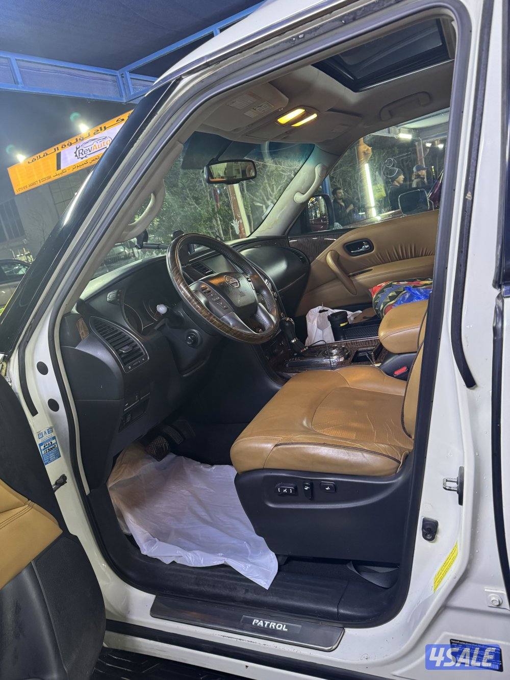 باترول بلاتينيوم 2016/ شرط الفحص قير ومكينة / الفحص موجود1