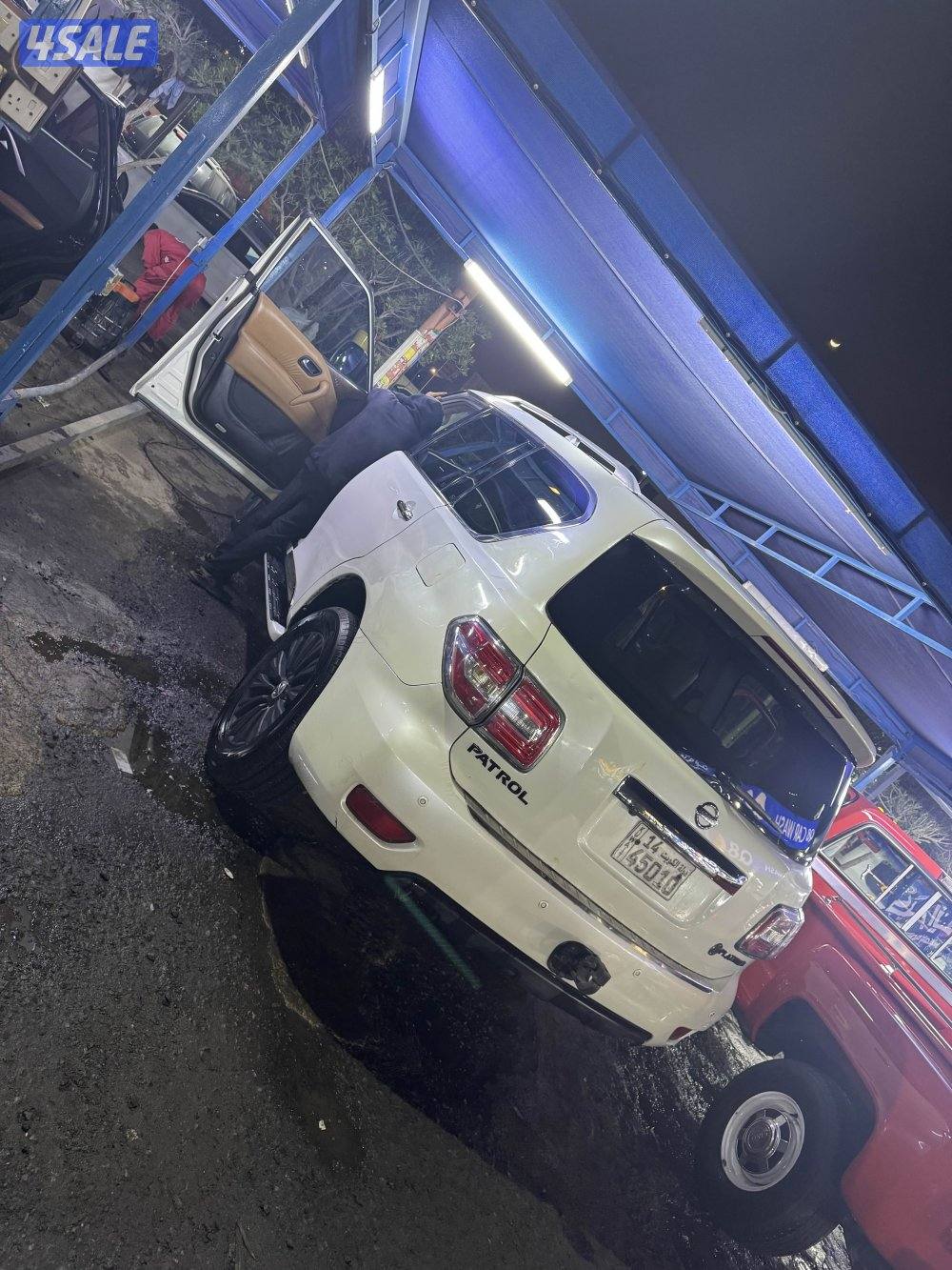 باترول بلاتينيوم 2016/ شرط الفحص قير ومكينة / الفحص موجود2