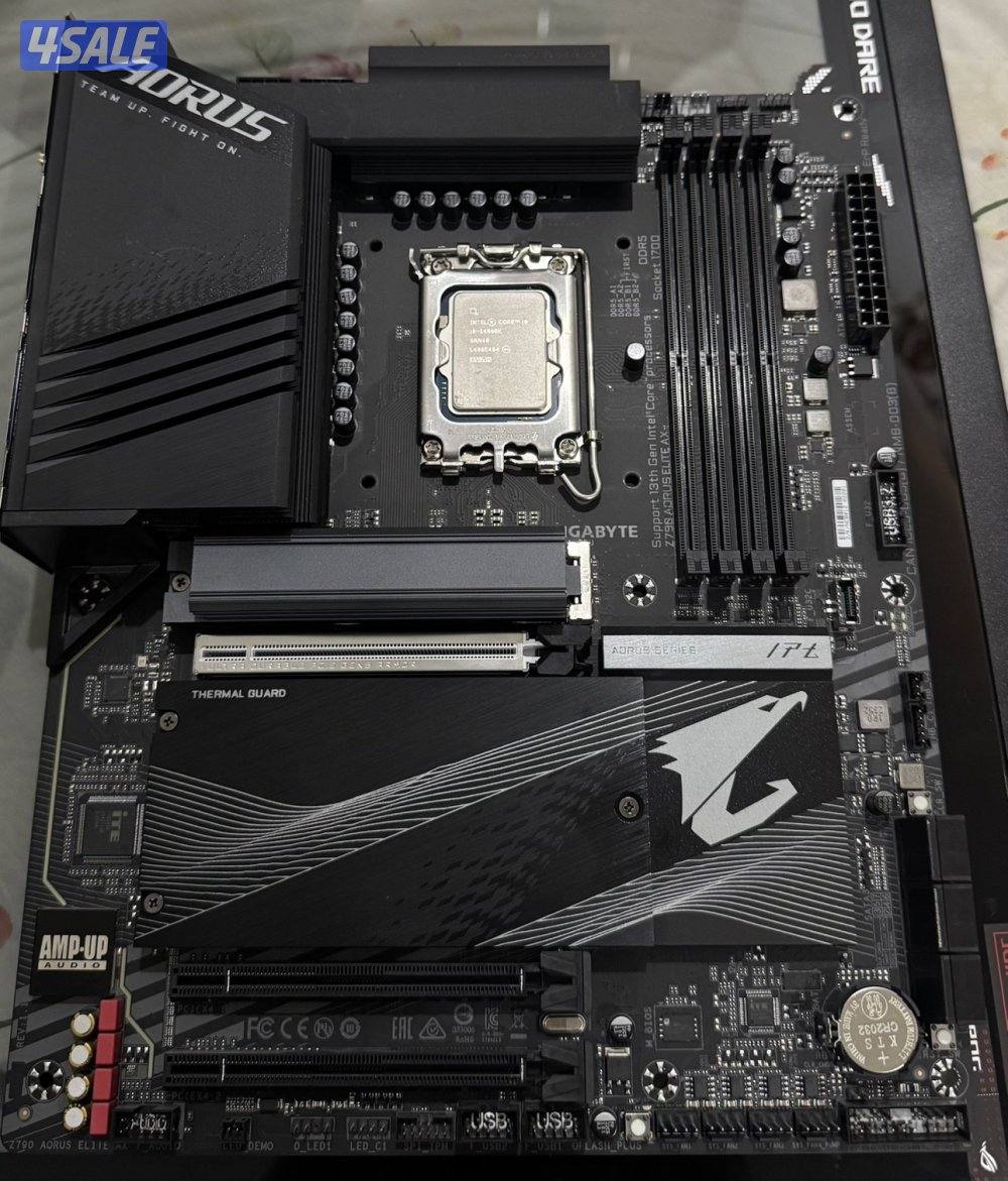 I9 14900k , Z790 Aorus elite0