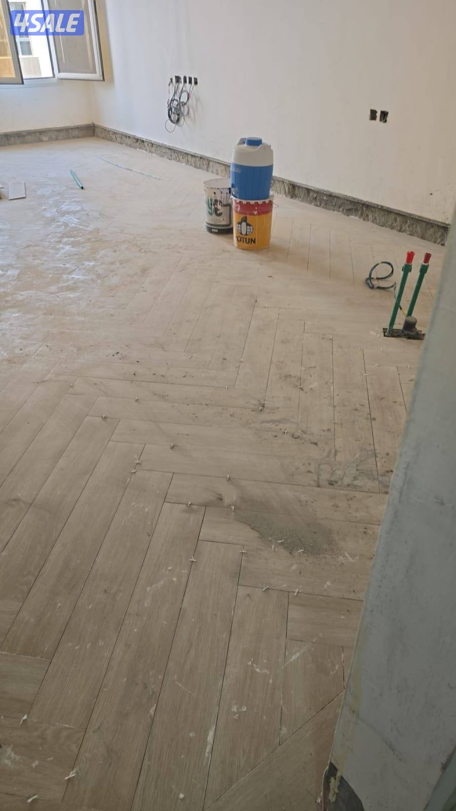 سراميك رخام بورس لان تحضير بلاط1