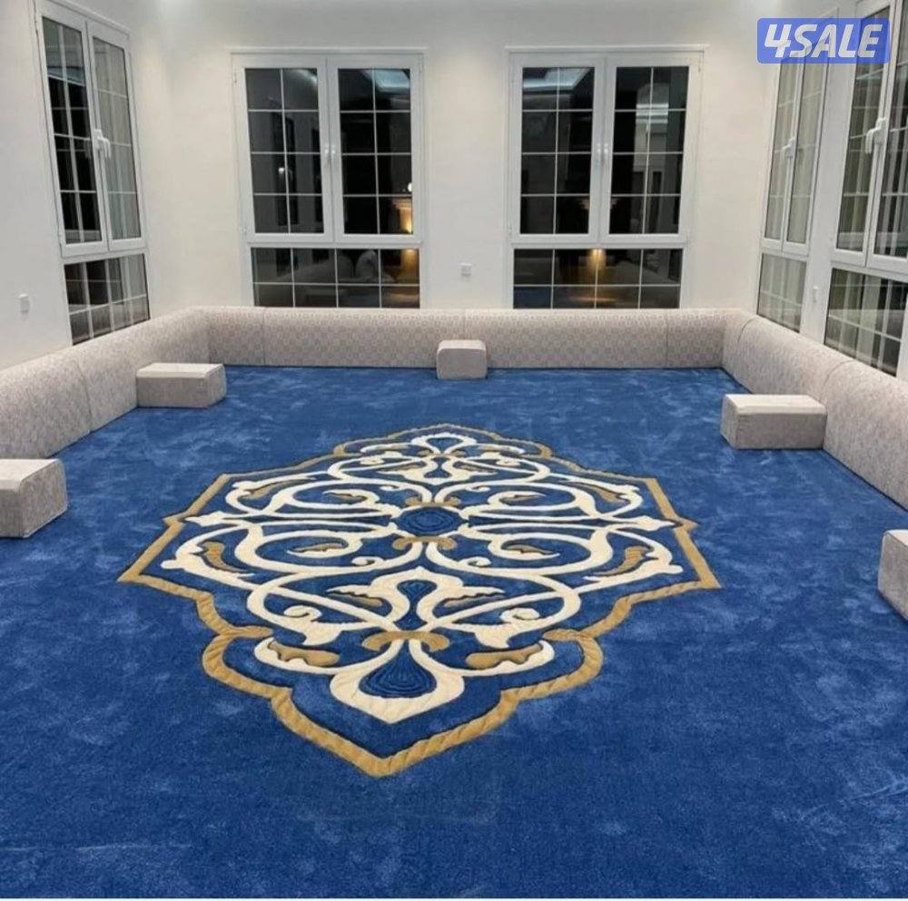 سجاد .قص..جلسات راضيه مساند ظهر باركيه ثيل صناعي8