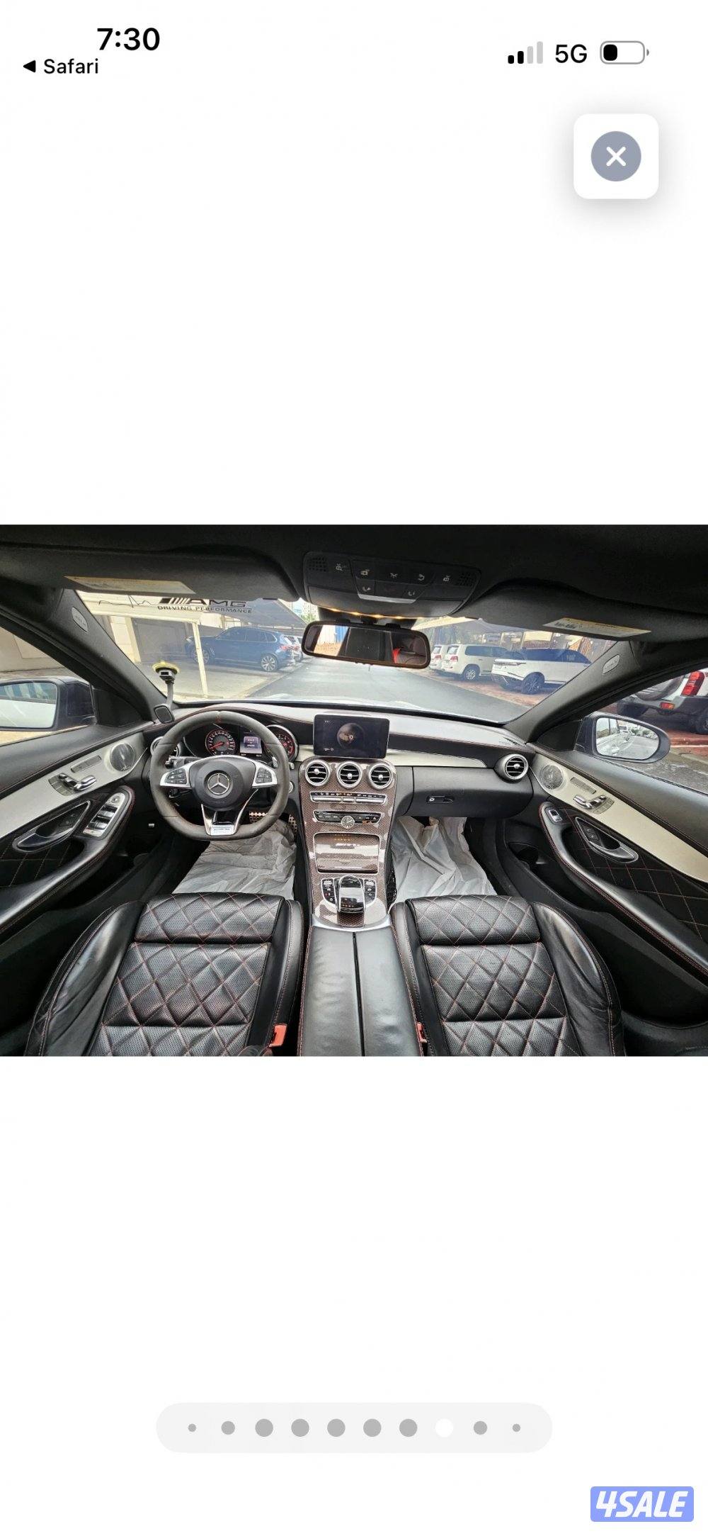 للبيع مرسيدس  C63s AMG0