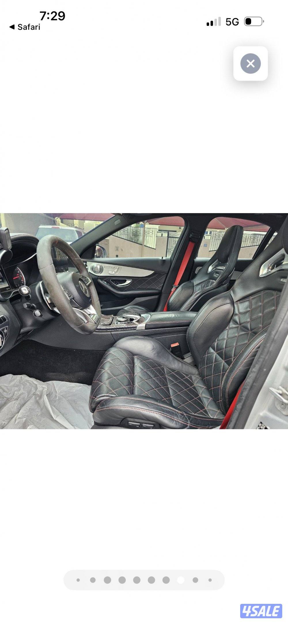 للبيع مرسيدس  C63s AMG5