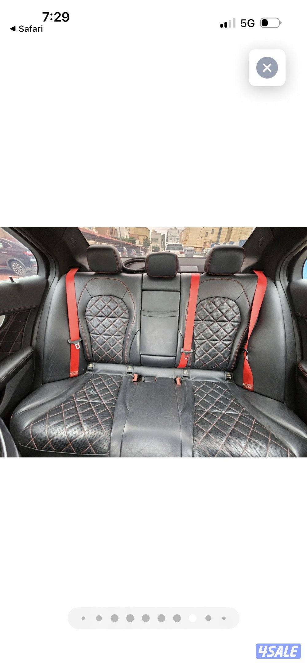 للبيع مرسيدس  C63s AMG9