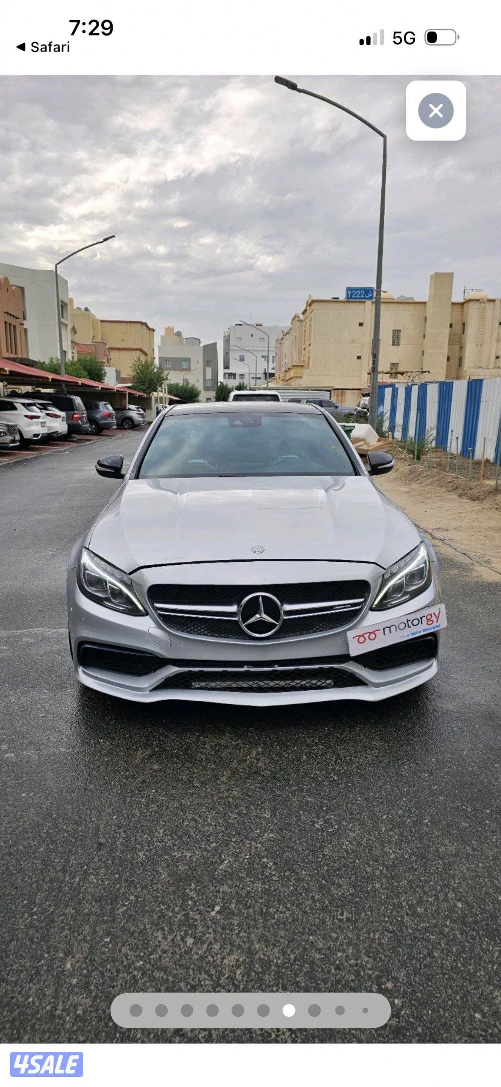 للبيع مرسيدس  C63s AMG11
