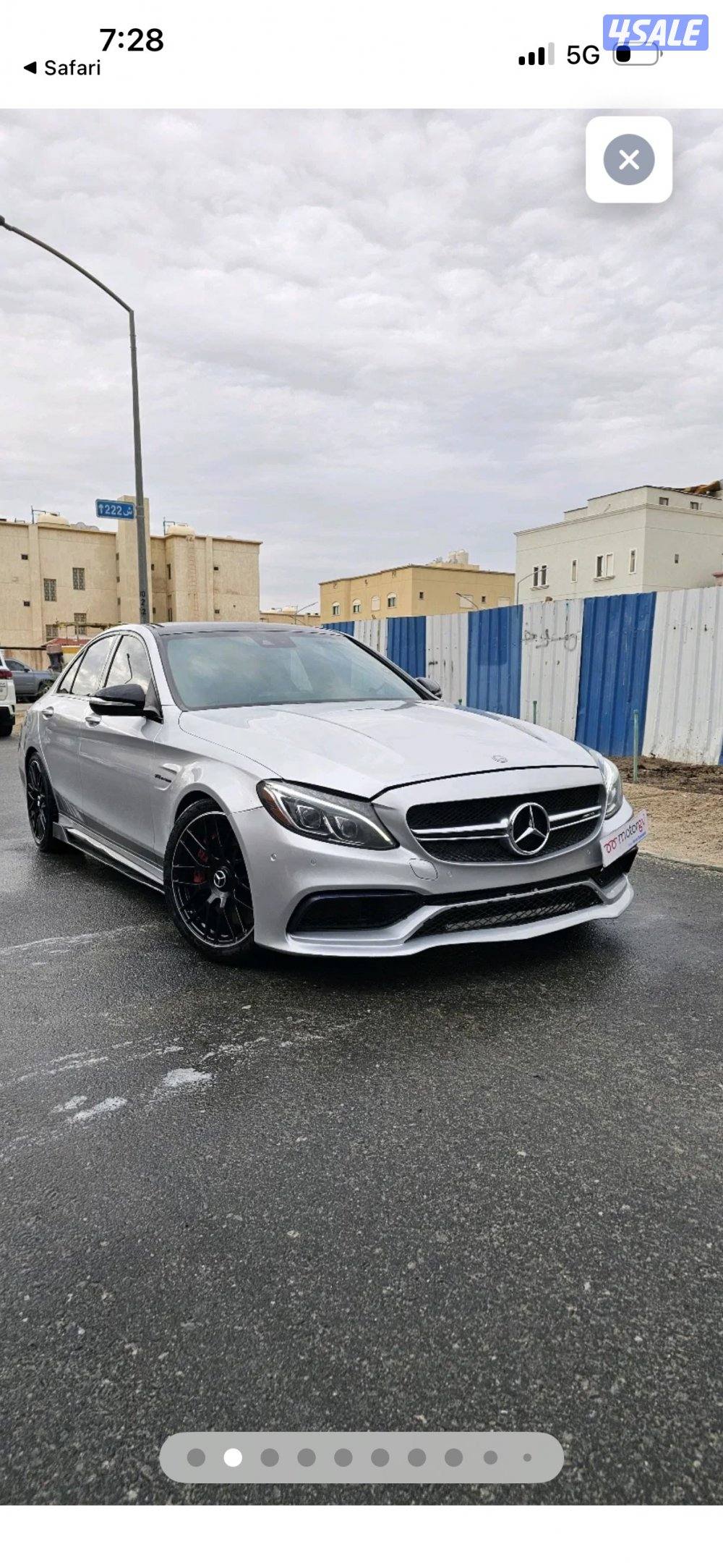 للبيع مرسيدس  C63s AMG15