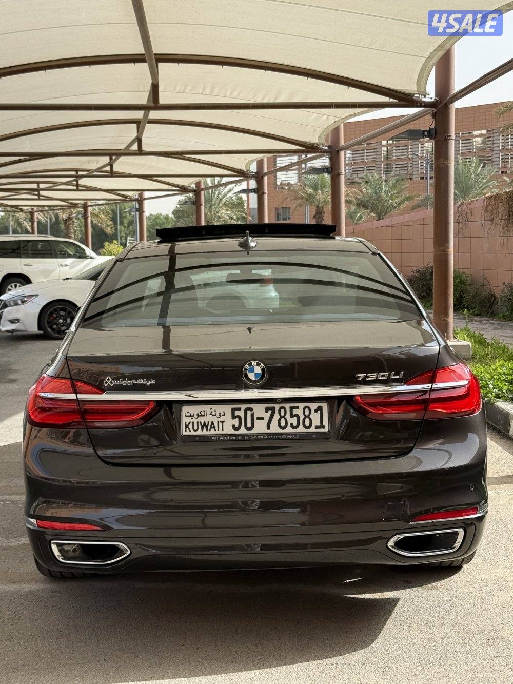 بي ام 730LI - موديل 2019 - عداد 168 - صبغ الوكاله - اعلى درجه5