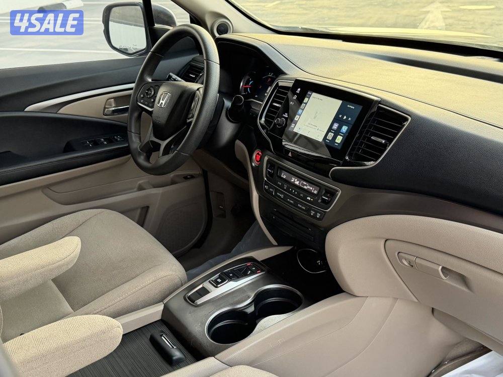 هوندا بايلوت موديل 2022 عداد 87 الف صبغ الوكاله وارد الوكاله حمايه فل3