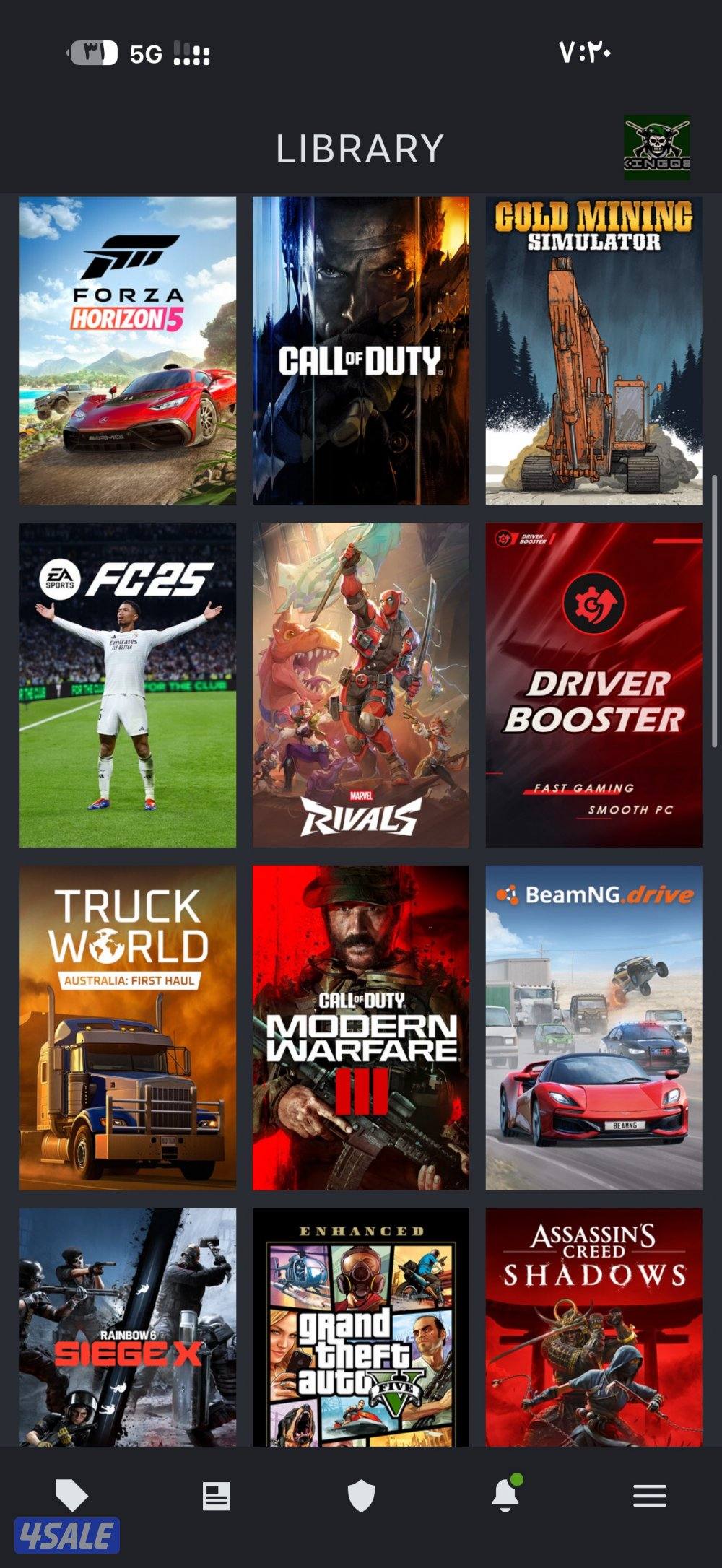 للبيع حسابي في steam2