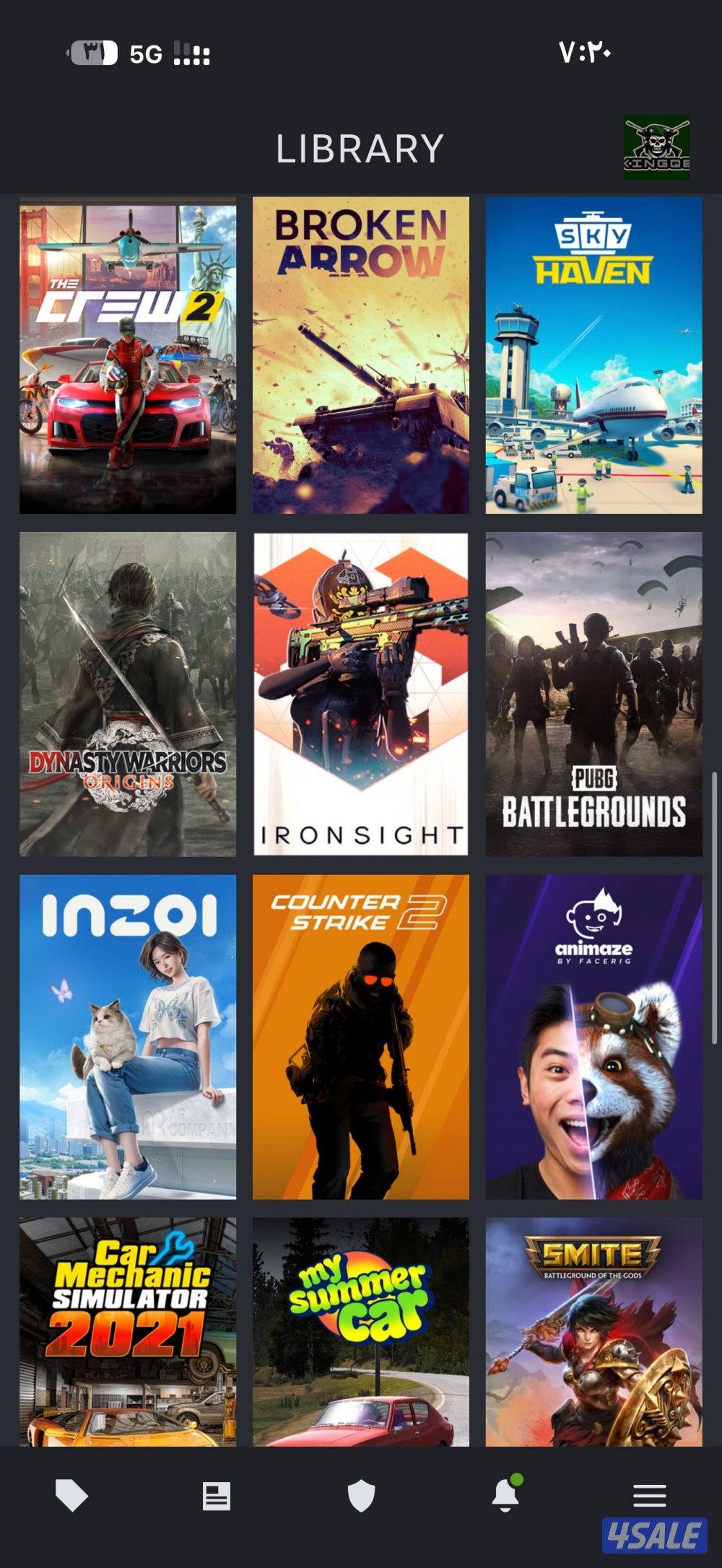 للبيع حسابي في steam3